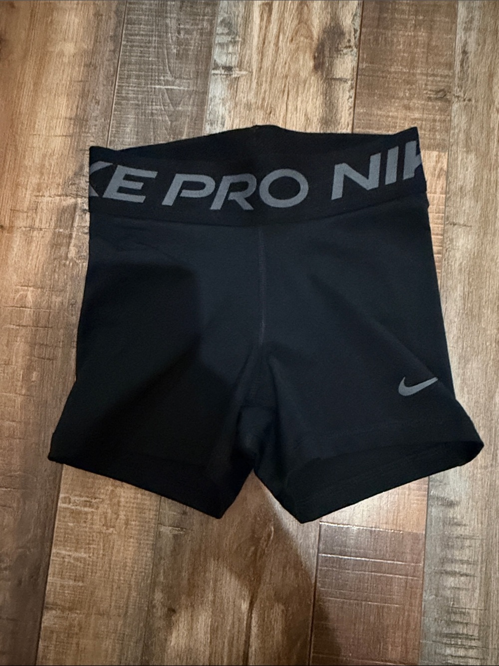 Nike Black Pro Compression Workout Shorts